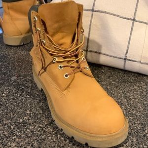 Tan timberlands